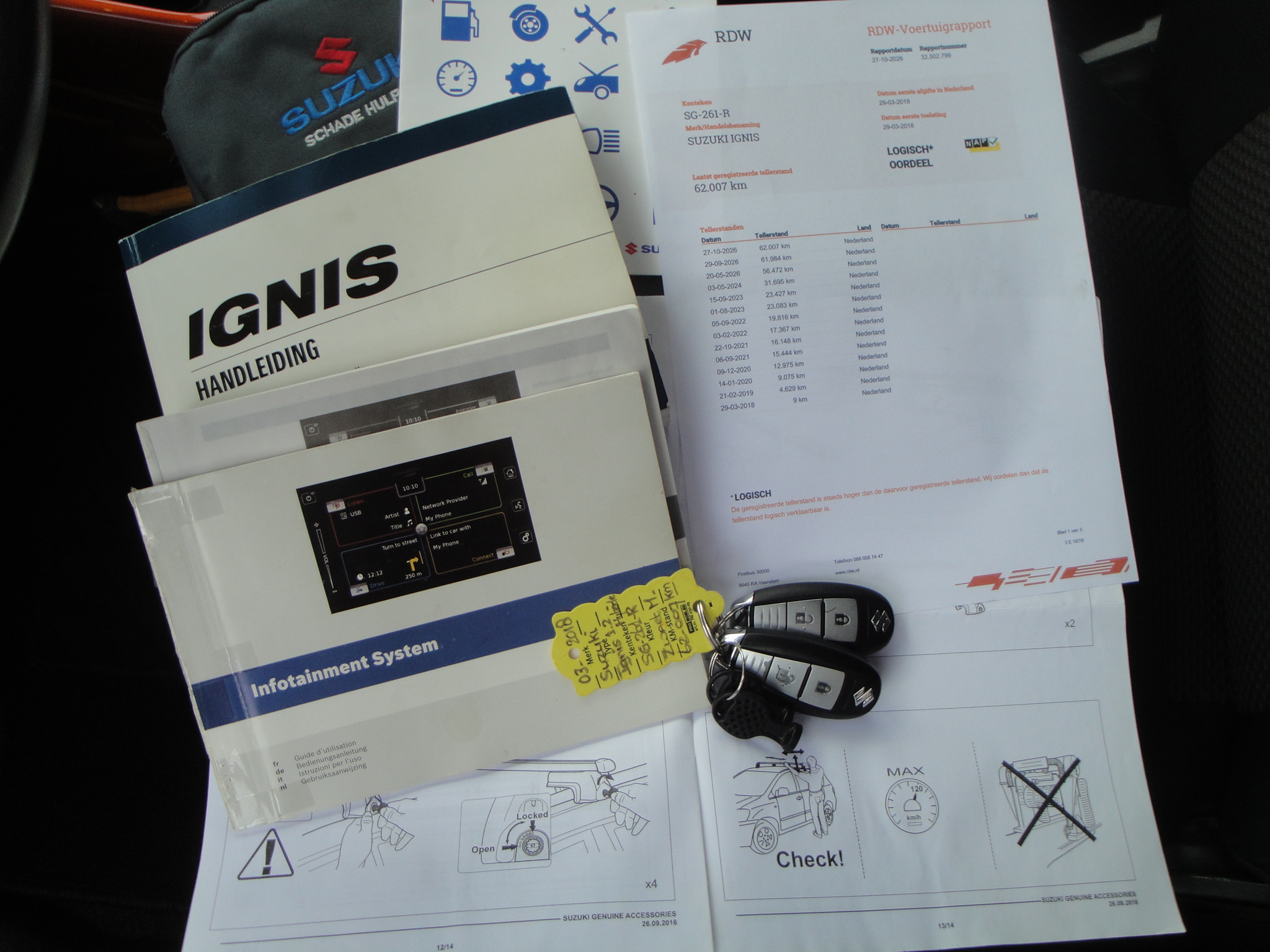 Suzuki Ignis 1.2 5-Drs, Style Smart Hybrid met o.a. Audio, Nav., A-uitrij-cam., Cruise- & Climate-Contr., Keyless-Entry, Verw. V-stoelen, etc. etc. - Thumbnail 25